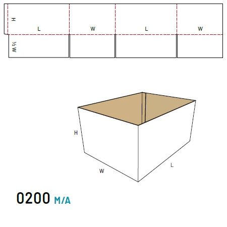 Короб FEFCO 0200