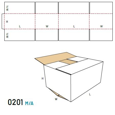 Короб FEFCO 0201