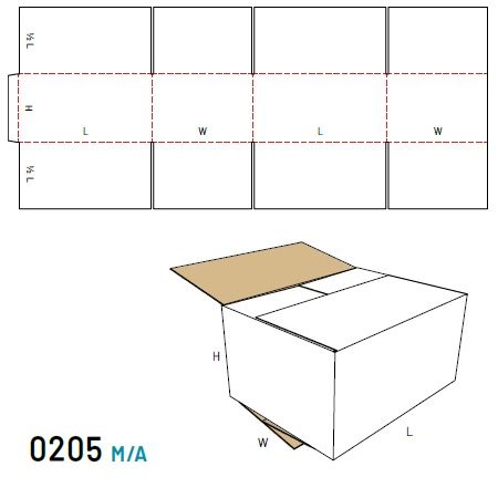 Короб FEFCO 0205