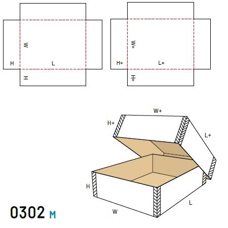 Короб FEFCO 0302
