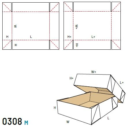 Короб FEFCO 0308 м