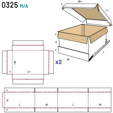 Короб FEFCO 0325 м/а